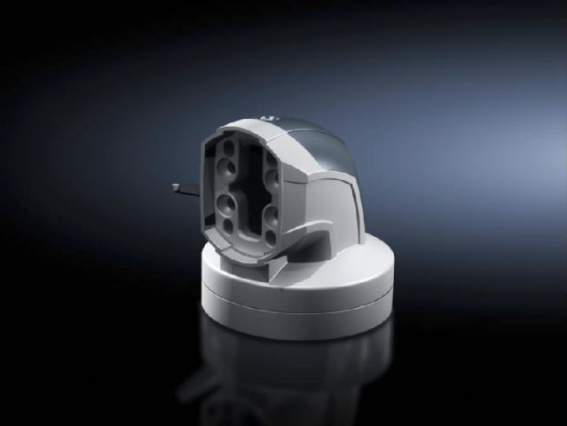 Angle coupling 90° CP 60 for support arm connection  130 mm