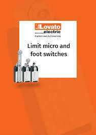 Limit, Micro And Foot Switches