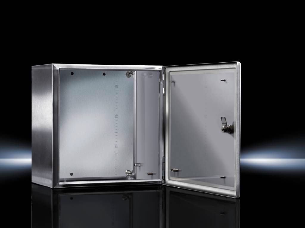 Ex enclosures Stainless steel, empty enclosure with hinged door Ex enclosures Stainless steel, empty enclosure with hinged door
