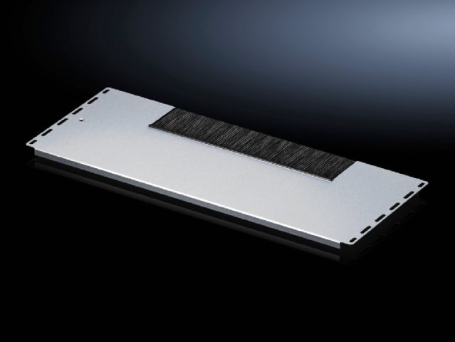 Gland plate module, one-piece, with brush strip for VX IT