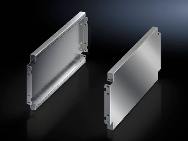 Base/plinth trim panels, side, 200 mm, stainless steel for base/plinth system VX