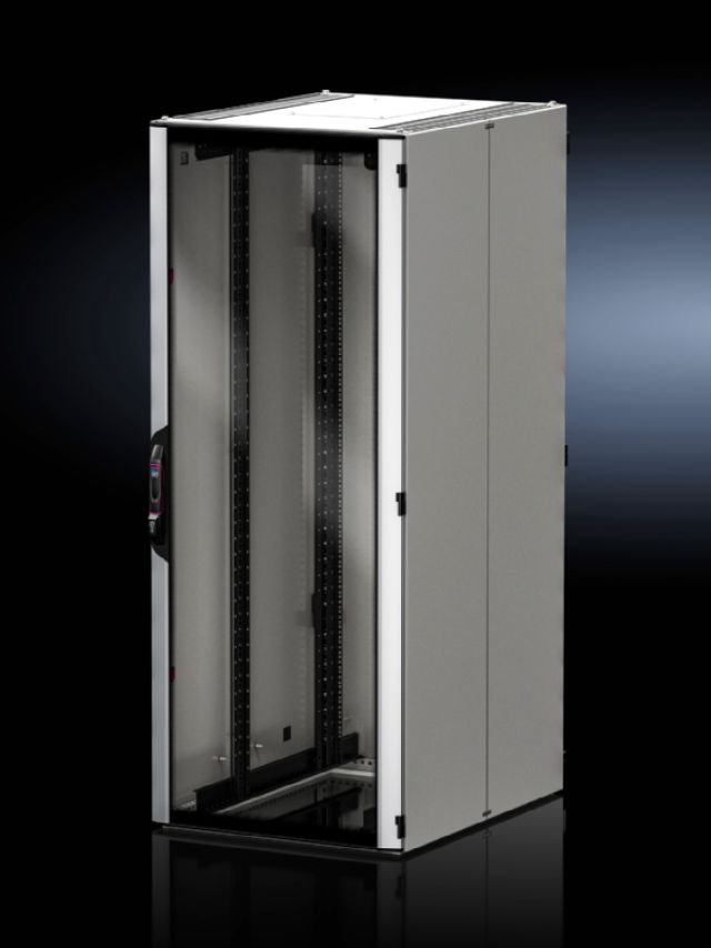 Glazed aluminium door, one-piece for VX IT