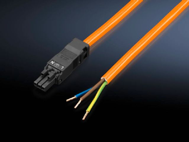 SZ Connection cable, for power supply, 3-pole, 100-240 V, L: 3000 mm