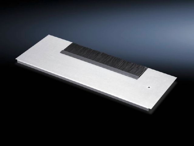 Module plates for cable entry
