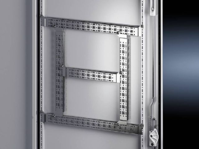 Punched section with mounting flange, 14 x 39 mm for VX, TS, SE, PC, IW, AX