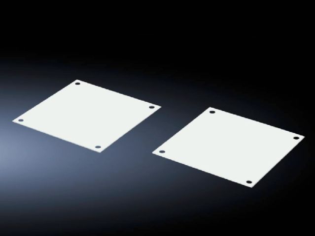 Cover plates for fan panels for FlatBox