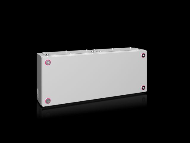 Small enclosures KX Terminal box KX, sheet steel, with gland plate Small enclosures KX Terminal box KX, sheet steel, with gland plate