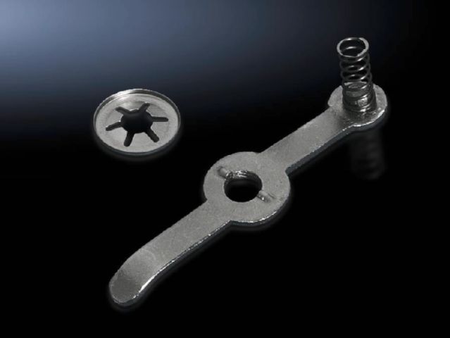Locking bar latch to CNOMO 