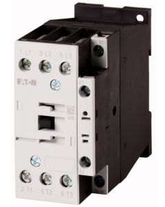 Contactor, 3 pole, 380 V 400 V 18.5 kW, 1 N/O, 24 V 50/60 Hz, AC operation, Screw terminals DILM38-10(24V50/60HZ)