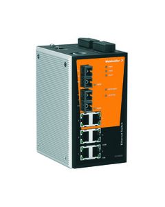 Network switch (managed), managed, Fast Ethernet, Number of ports: 6x RJ45, 2 * ST Multi-mode, 0 °C...60 °C, IP30