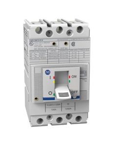 140G - Molded Case Circuit Breaker, G frame, 25 kA Interrupt Rating, T/M - Thermal Magnetic, 4 Poles, Rated Current 125 A