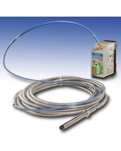 1442 Eddy Current Probe, Reverse Mount Probe, 8 mm / 2 mm (80 mils) probe diameter, 1.2 inches body length, 1 Meter cable length, No Armor