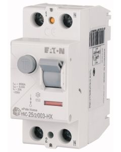 HNC-25/2/003-HX - RCCB 25A 2pole 30mA AC-Type