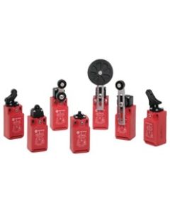 Safety Limit Switches,Small Plastic IEC,Full Sw Head & Body,Adjustable Roller Lever,2 Circuits,Conduit Entry,Snap Acting,1 Normally Open Contact,1 Normally Closed Contact,Standard Contacts,