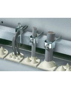 Cable clamps for cable clamp rails