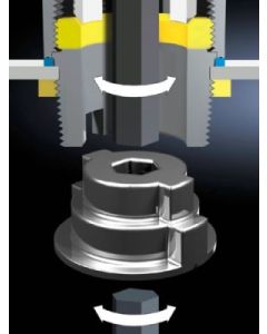 Assembly tool for HD cable glands