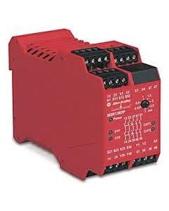 Monitoring Safety Relays w/ Delayed Outputs -,  Inputs,  Safety Outputs, N/A Auxiliary Outputs - 1