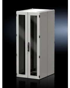 Sheet steel glazed door, vertically divided for VX IT