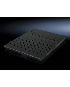 Component shelf, static installation for 482.6 mm (19&quot;) system punchings, depth-variable for VX IT, TE, TS IT