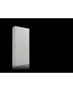 VX SE Free-standing enclosure system, WHD: 800x1800x300 mm, Sheet Steel, with mounting plate, single door at the front