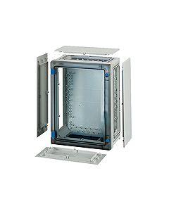 Empty enclosures with closing plates