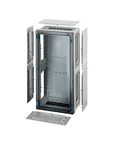 Empty enclosures with closing plates