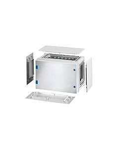 Empty enclosures with closing plates