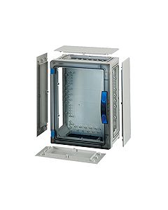 Empty enclosures with closing plates
