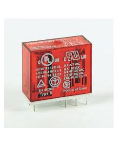 24V  DPDT PCB Style 2 Pole Safety Relay