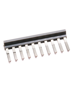 Side Jumper, Insulated, 5mm, 10 Pole, Gray, Pkg. Qty. of 50,SJ5A 10