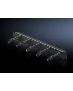 Cable management panel with cable routing bars