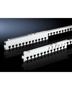 Cable clamp rails, depth-variable for TS, TE
