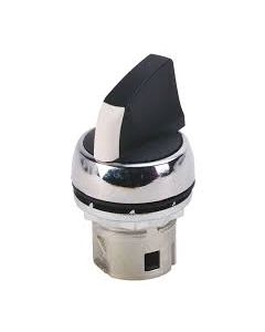 800F 4 Position Selector Switch - Metal, Maintained, Black, Standard Knob, Standard Orientation Standard Pack (Qty. 1)