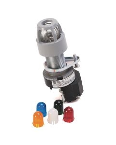 800H PB, Type 7_9 Pilot Light, Transformer Type, P-L with Incandescent Lamp, 120V AC 50/60 Hz, Multi-Color Insert Packet