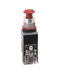 800MR 2-Position Push-Pull and Push-Pull/Twist Release Units, Non-Illuminated, Maintained (Push-Pull), No Cap, No Contacts