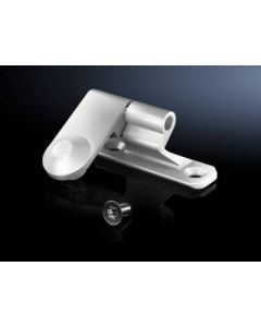 Hinge for side panel, screw-fastened, sheet steel