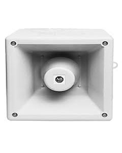Industrial Horn,10-30V DC,119 dB 45 Selectable Tones,Standard Base Conduit Feed