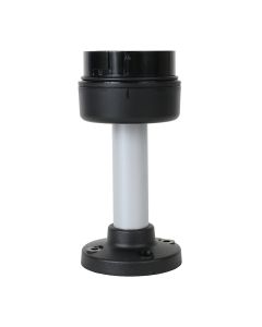 70 mm Stack Light, Base Adaptor, 10 cm Pole Mount, Black Housing