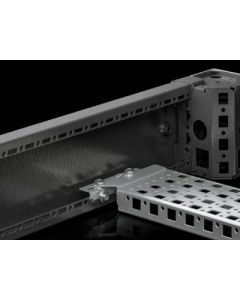 Base/plinth installation bracket for base/plinth system VX, sheet steel and stainless steel