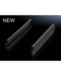 Base/plinth trim panels, side, sheet steel, optimised design, 100 mm for base/plinth system VX, sheet steel