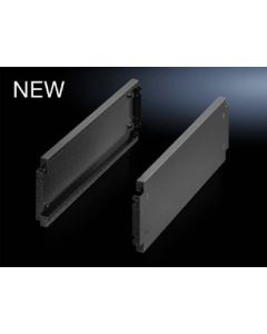 Base/plinth trim panels, side, sheet steel, optimised design, 200 mm for base/plinth system VX, sheet steel