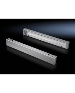 Base/plinth components, front and rear, 100 mm Stainless steel for TS, SE
