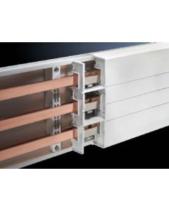 Base tray for RiLine busbar systems