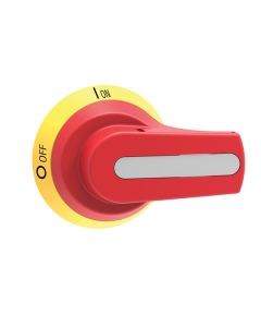 DOOR COUP. HANDLE R/Y LEVER 65MM