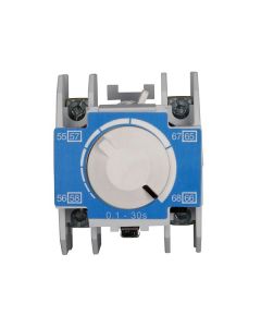 Pneumatic Timer, 0.1 to 30 second timing range, Used with: NEMA Size 00-2 or IEC Size A-K Freedom Series starter or contactor, 1NO 1NC timed contacts, Top mounted