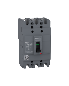 circuit breaker Easypact EZC100F - TMD - 60 A - 3 poles 3d