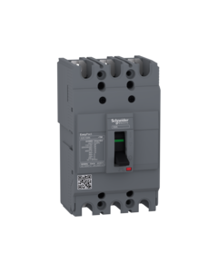 circuit breaker Easypact EZC100N - TMD - 100 A - 3 poles 3d