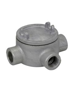Eaton Crouse-Hinds series Condulet GUA conduit outlet box with cover