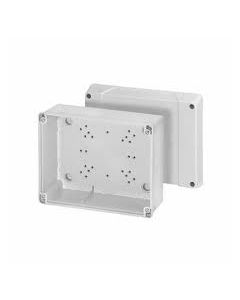 Hensel make thermoplastic  polycarbonate enclosure ,  IP 69 fitted with M16 cable gland - 5 nos , pressure gland - 1 nos,  4 sq mm micro terminal - 20 nos , earth terminal - 1 nos end plate ,  end clamp etc . On din rail