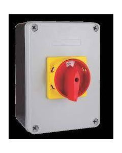 20A TRIPLE POLE ISOLATOR-WP with Medium size enclosure 